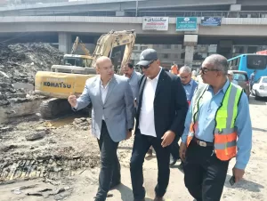 نائب محافظ الجيزة يتفقد مشروعات الصرف الصحي ببولاق والهرم: تقضي علي مشكلة الطفوحات المتكررة 63 - جريدة المساء