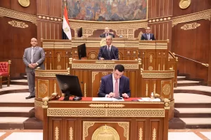 فى كلمته امام جلس الشيوخ الدكتور/ عمرو طلعت: الدولة تولى اهتماما كبيرا للأمن السيبرانى بخطط مدروسة وكوادر والتعاون اقليمى ودولى 100 - جريدة المساء فى كلمته امام جلس الشيوخ الدكتور/ عمرو طلعت: الدولة تولى اهتماما كبيرا للأمن السيبرانى بخطط مدروسة وكوادر والتعاون اقليمى ودولى 99 - جريدة المساء
