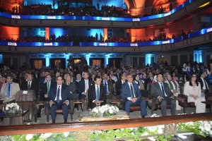محافظ الجيزة يشهد حفل ختام مهرجان إبداع للشباب بجامعة القاهرة 20 - جريدة المساء