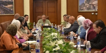 محافظ بورسعيد يستعرض الموقف التنفيذي لأعمال تطوير ورفع كفاءة كورنيش بورسعيد 1 - جريدة المساء