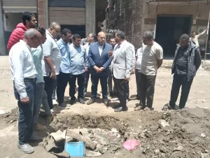نائب محافظ الجيزة يتفقد الوحدة المحلية لقرية المنوات بأبو النمرس: وصلات الصرف المنزلية قريبا 39 - جريدة المساء