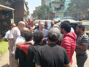 نائب محافظ الجيزة يتفقد الوحدة المحلية لقرية المنوات بأبو النمرس: وصلات الصرف المنزلية قريبا 33 - جريدة المساء