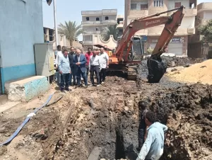 نائب محافظ الجيزة يتفقد الوحدة المحلية لقرية المنوات بأبو النمرس: وصلات الصرف المنزلية قريبا 23 - جريدة المساء