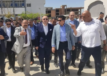 وزير الشباب والرياضة ومحافظ بني سويف يتفقدان فعاليات تنموية بمركز شرق النيل 17 - جريدة المساء