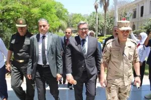 مدير تعليم الجيزة يستقبل السكرتير المساعد للمحافظة في مهرجان إبداع ختام الأنشطة 35 - جريدة المساء