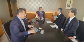 وزير الاتصالات يبحث مع رئيس الوكالة اليابانية "جايكا" التعاون فى مجالات بناء القدرات الرقمية ودعم ريادة الأعمال والذكاء الاصطناعى 1 - جريدة المساء
