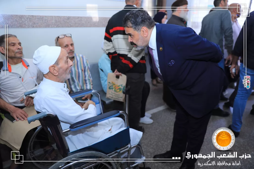 أمين حزب الشعب الجمهوري بالإسكندرية يتفقد مستشفى جمال عبد الناصر للوقوف على مشكلات المرضى 19 - جريدة المساء