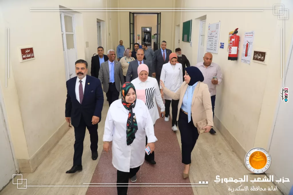 أمين حزب الشعب الجمهوري بالإسكندرية يتفقد مستشفى جمال عبد الناصر للوقوف على مشكلات المرضى 27 - جريدة المساء