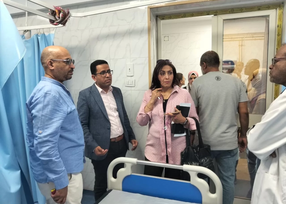 الصحة: فريق الحوكمة والمراجعة الداخلية تفقد مستشفى صدر أسوان واتخذ إجراءات فورية لتفعيل 13 سرير رعاية مركزة 18 - جريدة المساء