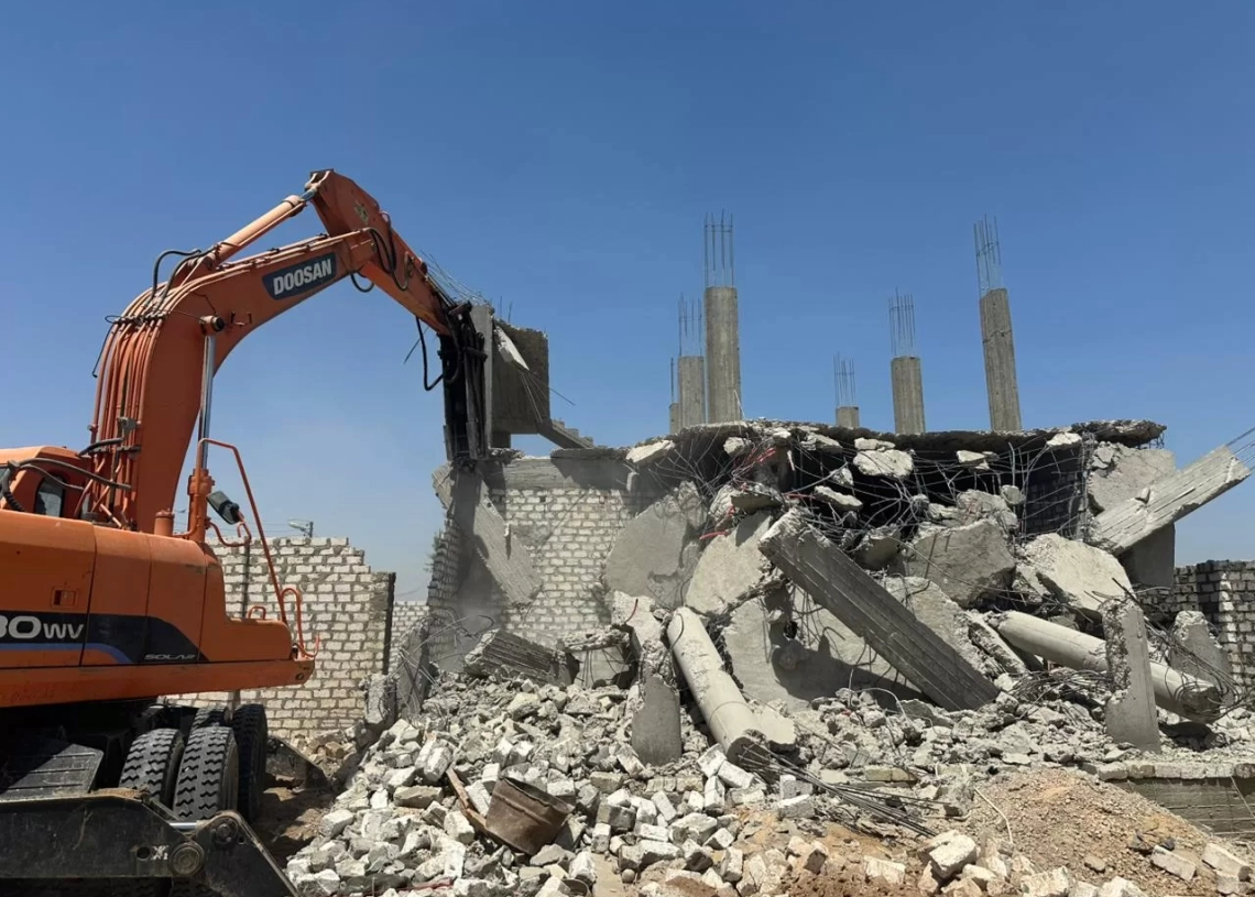 إزالة 22 حالة تعد على الأراضي الزراعية وأملاك الدولة في قنا 19 - جريدة المساء