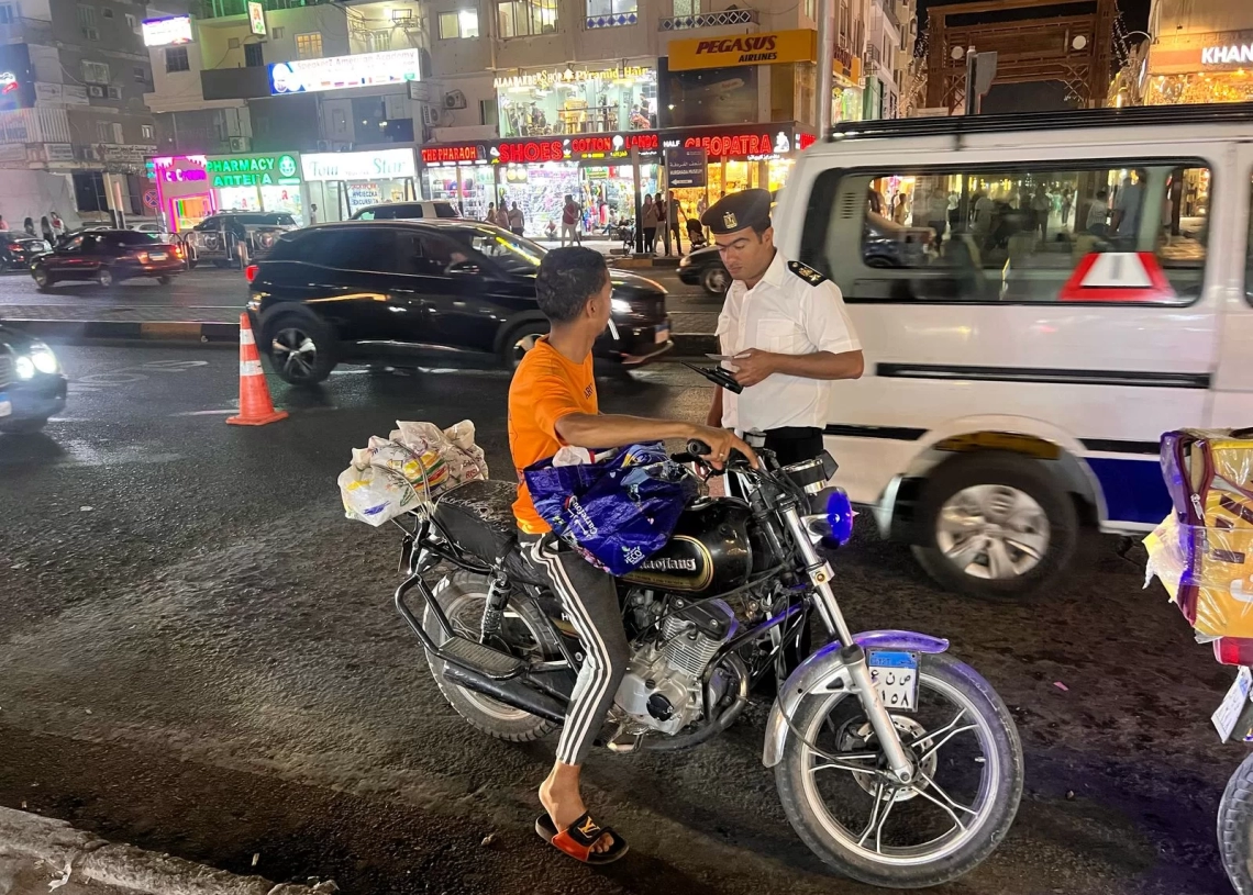 مرور البحر الأحمر يشّن حملة كبرى لضبط الموتوسيكلات المخالفة 19 - جريدة المساء