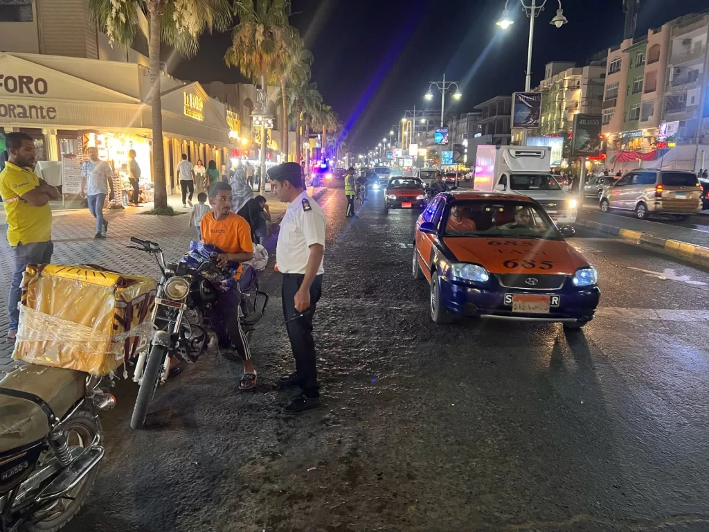 مرور البحر الأحمر يشّن حملة كبرى لضبط الموتوسيكلات المخالفة 25 - جريدة المساء