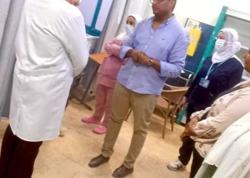 وكيل وزارة الصحة بالبحر الأحمر يتفقد مستشفى الغردقة العام 35 - جريدة المساء