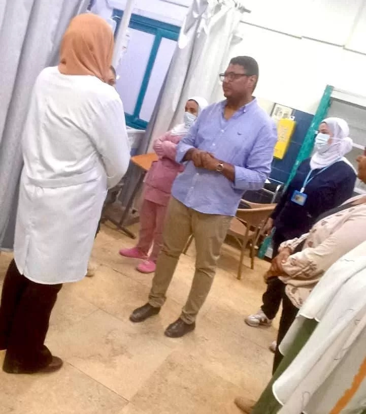 وكيل وزارة الصحة بالبحر الأحمر يتفقد مستشفى الغردقة العام 17 - جريدة المساء
