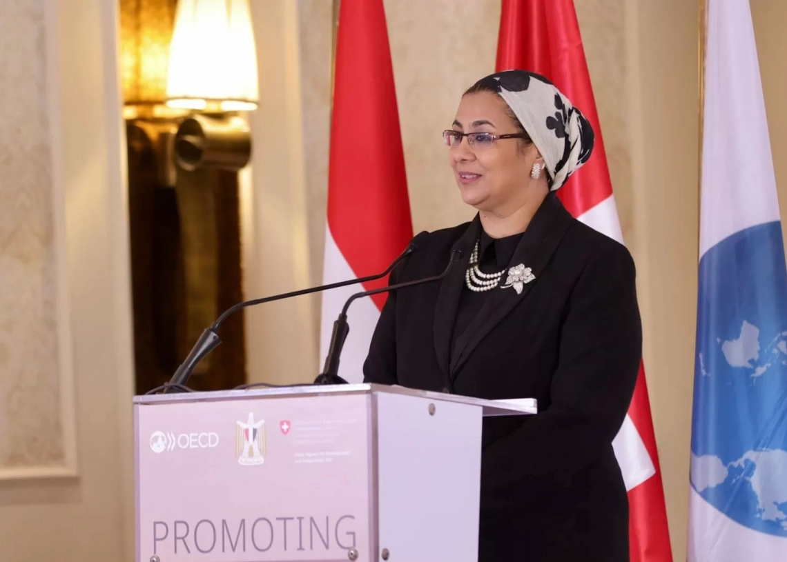 المستشارة أمل عمار تشارك في مؤتمر اطلاق "مشروع تعزيز الحوكمة المرتكزة حول المواطن في مصر 19 - جريدة المساء