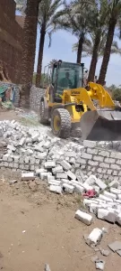 إزالة ٢١ حالة تعد بالبناء المخالف علي الأراضي الزراعية ب قري الجيزة 39 - جريدة المساء