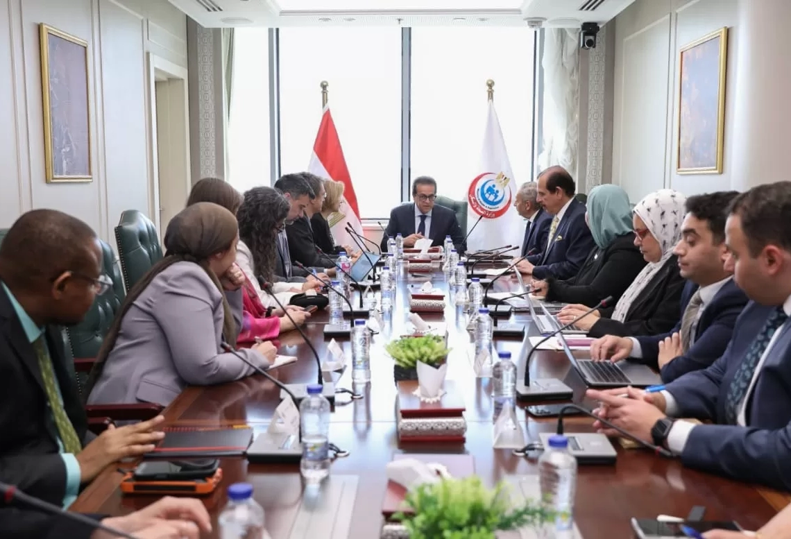 نائب رئيس الوزراء وزير الصحة بحث مع وفد البنك الدولي تعزيز التعاون في ملف التنمية البشرية 19 - جريدة المساء