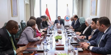 نائب رئيس الوزراء وزير الصحة بحث مع وفد البنك الدولي تعزيز التعاون في ملف التنمية البشرية 1 - جريدة المساء