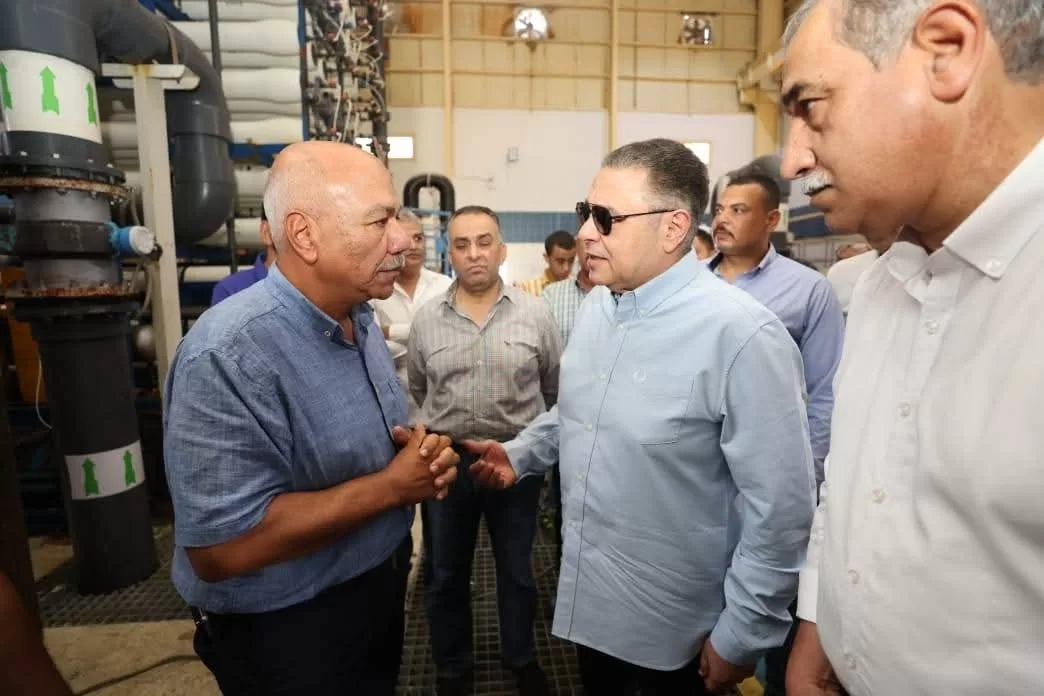 محافظ البحر الأحمر يتفقد محطة مياه "اليسر" للتأكد من جاهزيتها لمواجهة الطلب الصيفي   19 - جريدة المساء