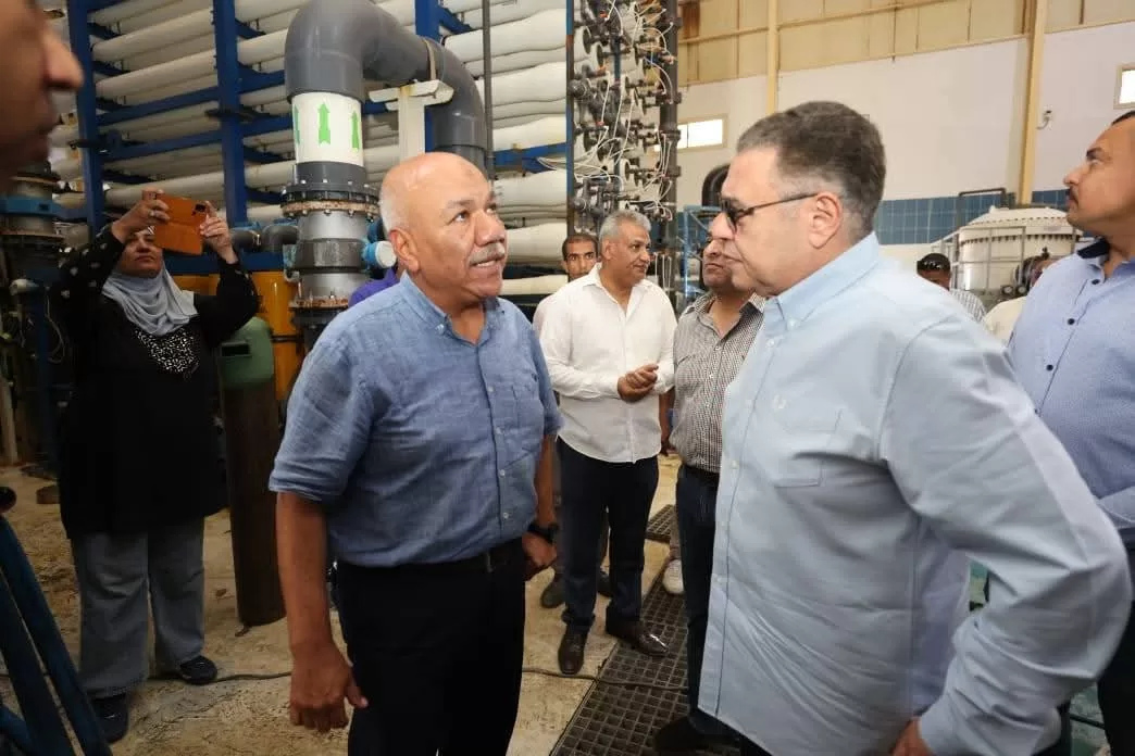 محافظ البحر الأحمر يتفقد محطة مياه "اليسر" للتأكد من جاهزيتها لمواجهة الطلب الصيفي   25 - جريدة المساء