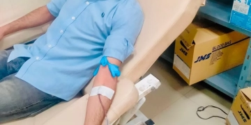 طلاب التربية العسكرية بجامعة كفر الشيخ يتبرعون بالدم لدعم المستشفى الجامعي 1 - جريدة المساء