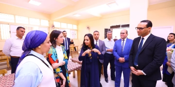 وزيرة التضامن تتفقد تجديدات مؤسسة الفتيات بالعجوزة.. وتتناول الإفطار مع الفتيات 1 - جريدة المساء