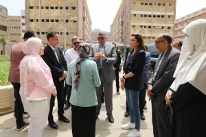 بالصور-محافظ الجيزة يتفقد أعمال رفع كفاءة منشآت مدينة الطلبة بالعجوزة 21 - جريدة المساء