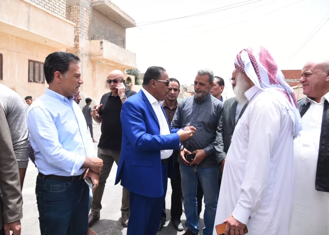 محافظ مطروح يواصل جولاته الميدانية لمتابعة المشروعات الخدمية 17 - جريدة المساء