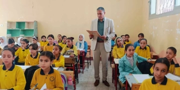 مدير تعليم الجيزة يتفقد لجان امتحانات المواد غير المضافة بالفصل الدراسي الثاني ٢٠٢٥ لصفوف النقل 1 - جريدة المساء