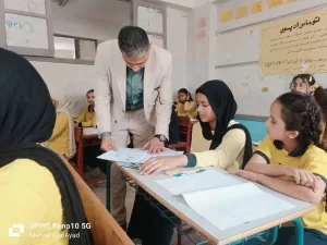 مدير تعليم الجيزة يتفقد لجان امتحانات المواد غير المضافة بالفصل الدراسي الثاني ٢٠٢٥ لصفوف النقل 27 - جريدة المساء