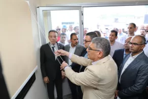 بالصور.. وزير الإسكان ومحافظ الجيزة يفتتحان المرحلة الأولى من محطة مياه الشرب بأوسيم 29 - جريدة المساء