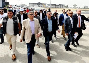بالصور.. وزير الإسكان ومحافظ الجيزة يفتتحان المرحلة الأولى من محطة مياه الشرب بأوسيم 21 - جريدة المساء