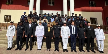 أمل عمار خلال استقبالها وفداً من كلية الشرطة الرواندية وكبار الضباط الأفارقة: تؤكد أهمية تعزيز الشراكات مع القارة الإفريقية 1 - جريدة المساء