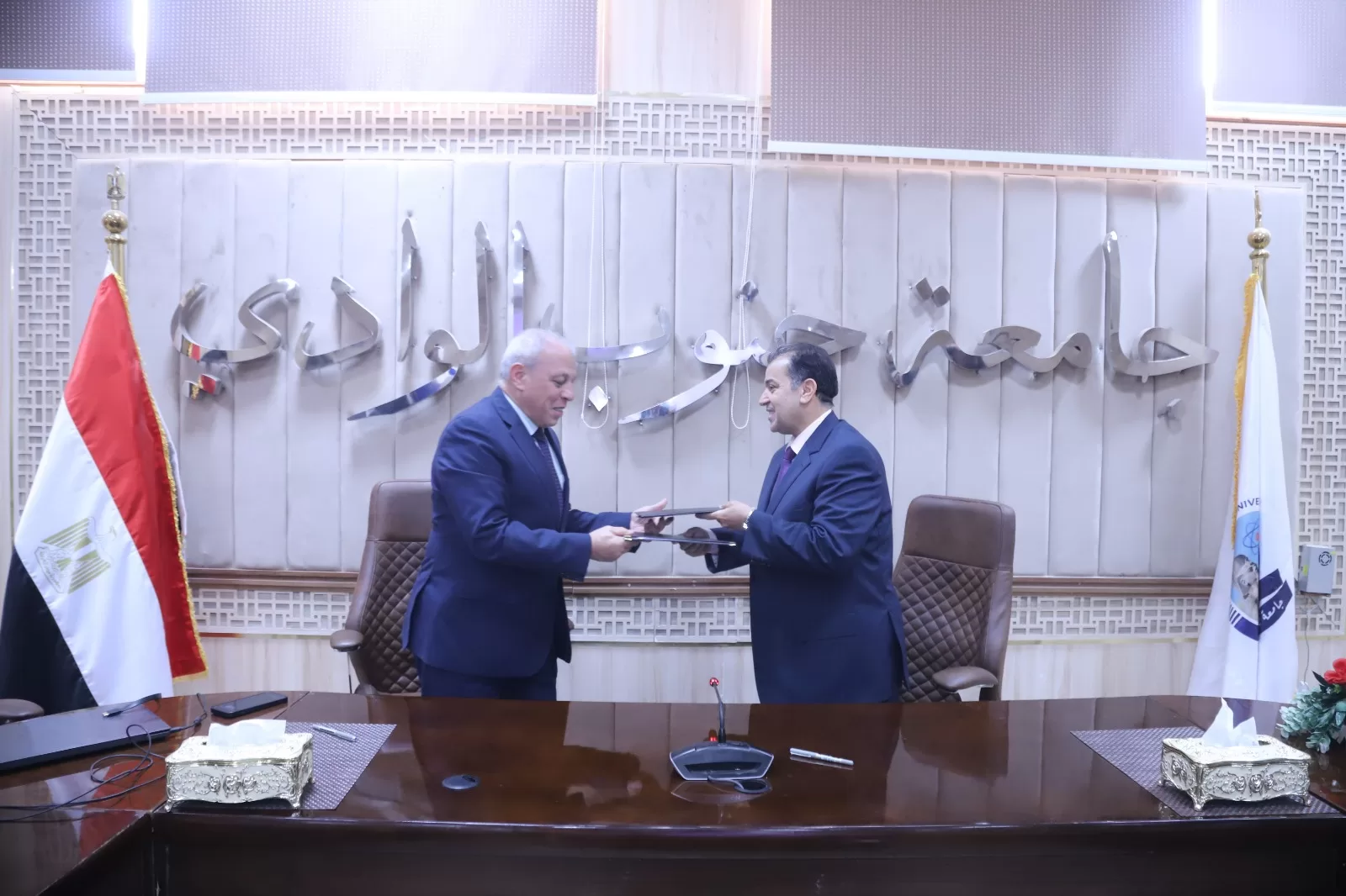 بروتوكول تعاون مشترك بين جامعة جنوب الوادي وهيئة تنمية الصعيد 41 - جريدة المساء