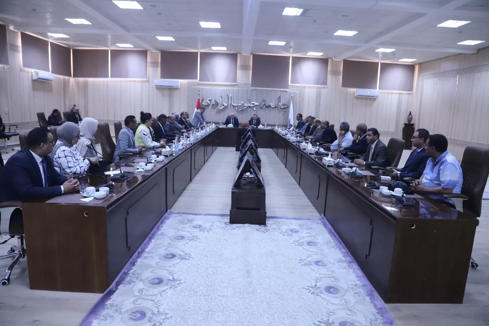 بروتوكول تعاون مشترك بين جامعة جنوب الوادي وهيئة تنمية الصعيد 23 - جريدة المساء