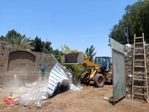 بالصور.. إزالة ٣٥ حالة تعدٍّ على الأراضي الزراعية بقري مركز البدرشين 27 - جريدة المساء