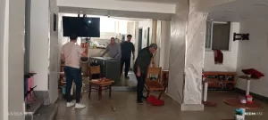 بالصور.. إزالة إشغالات لباعة جائلين ومقاهي مخالفة خلال حملة مكبرة بالدقي 35 - جريدة المساء