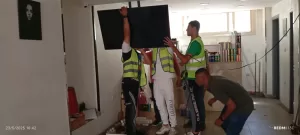 بالصور.. إزالة إشغالات لباعة جائلين ومقاهي مخالفة خلال حملة مكبرة بالدقي 49 - جريدة المساء