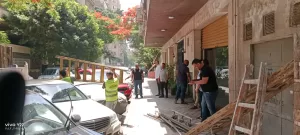بالصور..حي الدقي يزيل أعمال بناء مخالف بعقارين لعدم حصولهما علي ترخيص 35 - جريدة المساء