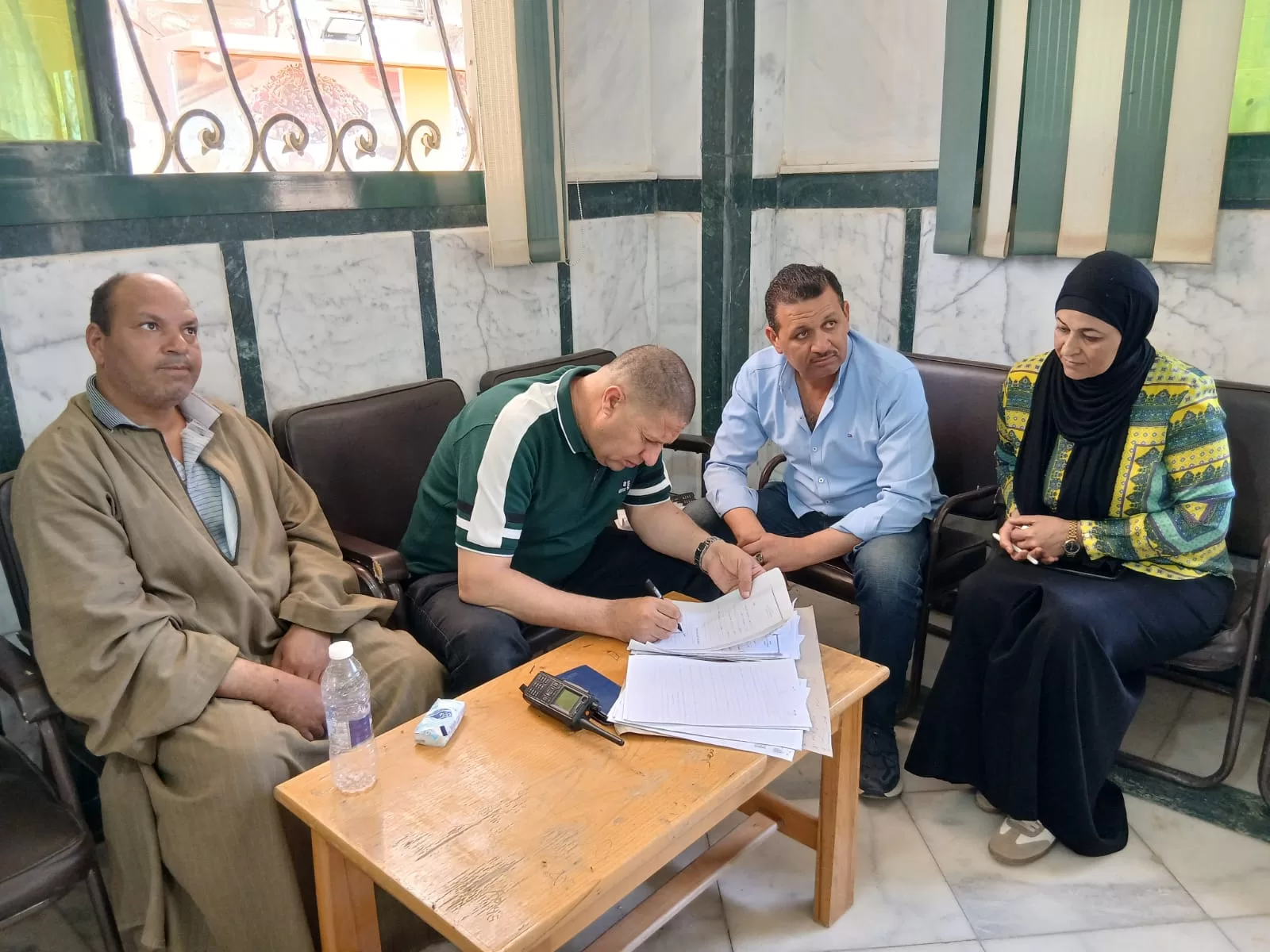 السكرتير العام لمحافظة الفيوم يتفقد سير العمل بالمركز التكنولوجي بمدينة طامية 26 - جريدة المساء