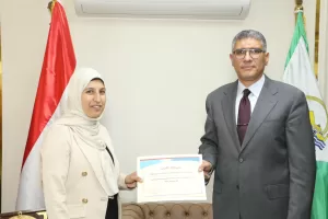 محافظ الجيزة يكرّم رئيس مركز الصف ووكيل لجنة التصالح تقديرًا لجهودهم في ملف مخالفات البناء 26 - جريدة المساء