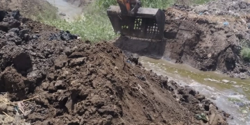 إزالة 7 تعديات لمزارع سمكية مخالفة على مصرف بحر البقر جنوب بورسعيد 1 - جريدة المساء