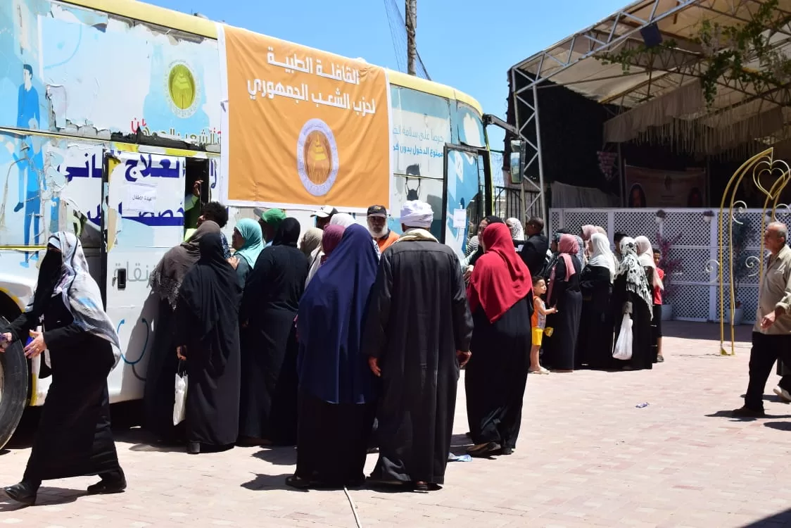 حزب الشعب الجمهوري يطلق أكبر قافلة طبية مجانية تحت شعار "صحة إنسان" بدائرتي الدخيلة والعجمي 26 - جريدة المساء