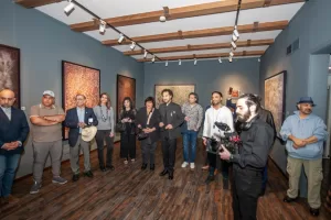 نصير شمة يغني لبغداد ولوحاته تتحول لتصميمات عالمية 21 - جريدة المساء