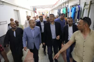 بديلاً عن الأسواق العشوائية بمنطقة المزلقان.. محافظ الجيزة يتفقد سوق العياط الحضاري بعد تسكين الباعة الجائلين 15 - جريدة المساء