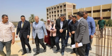 محافظ الجيزة يتابع معدلات تنفيذ مبنى مجلس مدينة العياط الجديد 29 - جريدة المساء