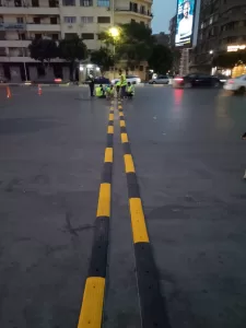 منعا للحوادث.. تنفيذ مطبّات تهدئة بعدد من النقاط بشارع جامعة الدول العربية 27 - جريدة المساء