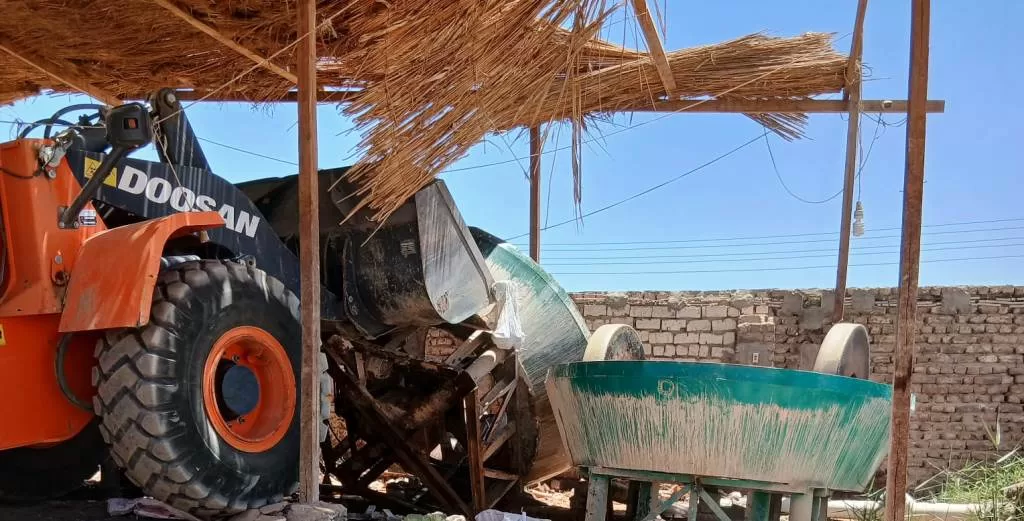 ضربة حاسمة لمافيا الذهب: إزالة 50 طاحونة وكسارة في عنيبة وخريت بأسوان 27 - جريدة المساء