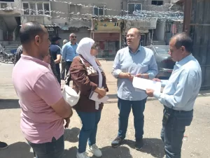 نائب محافظ الجيزة يناقش التصميمات الإنشائية لمبني مجلس مدينة البدرشين الجديد 21 - جريدة المساء