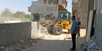 حي وسط الإسكندرية يزيل تعديات على الأراضي الزراعية بقرى أبيس السبعات 1 - جريدة المساء